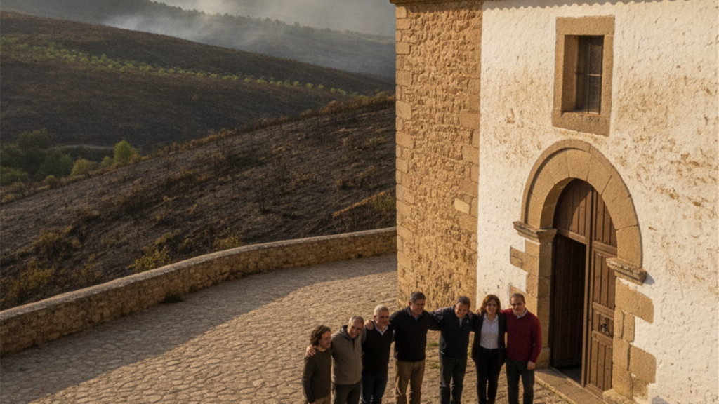 Iglesia en Espana ante los incendios de Madrid y Avila