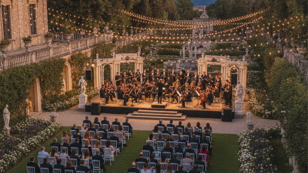 Concierto Canto de Paz con el Papa Leon XIV en Castel Gandolfo