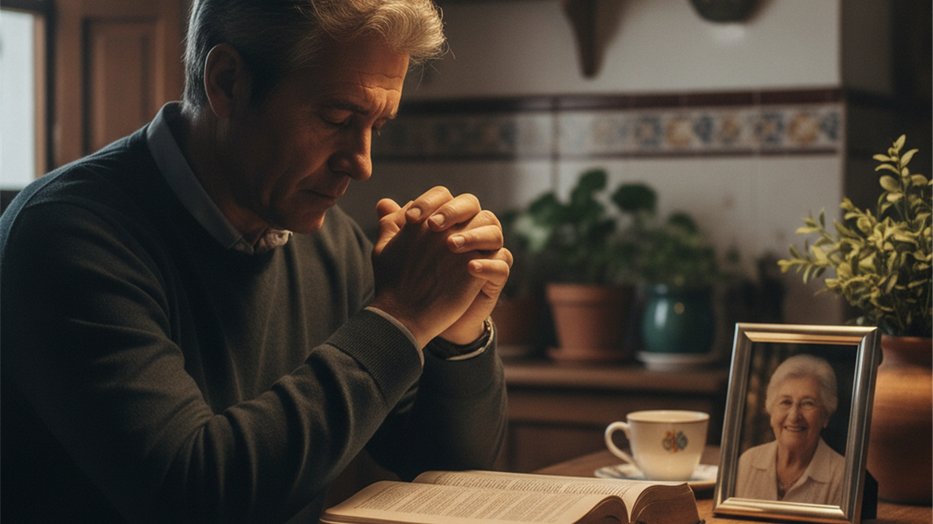 oracion biblia duelo fe perdida ser querido
