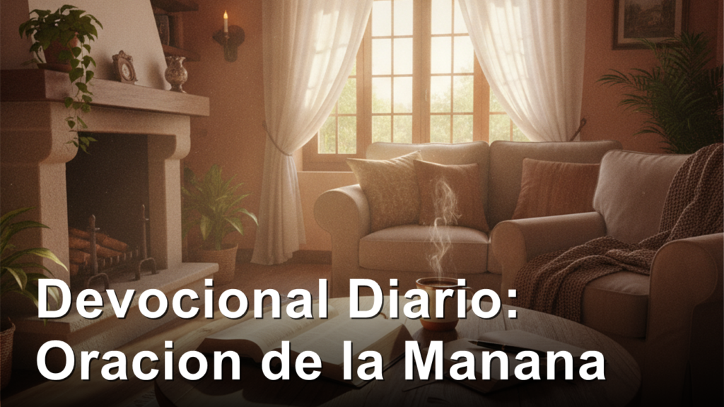 devocional diario manana biblia oracion