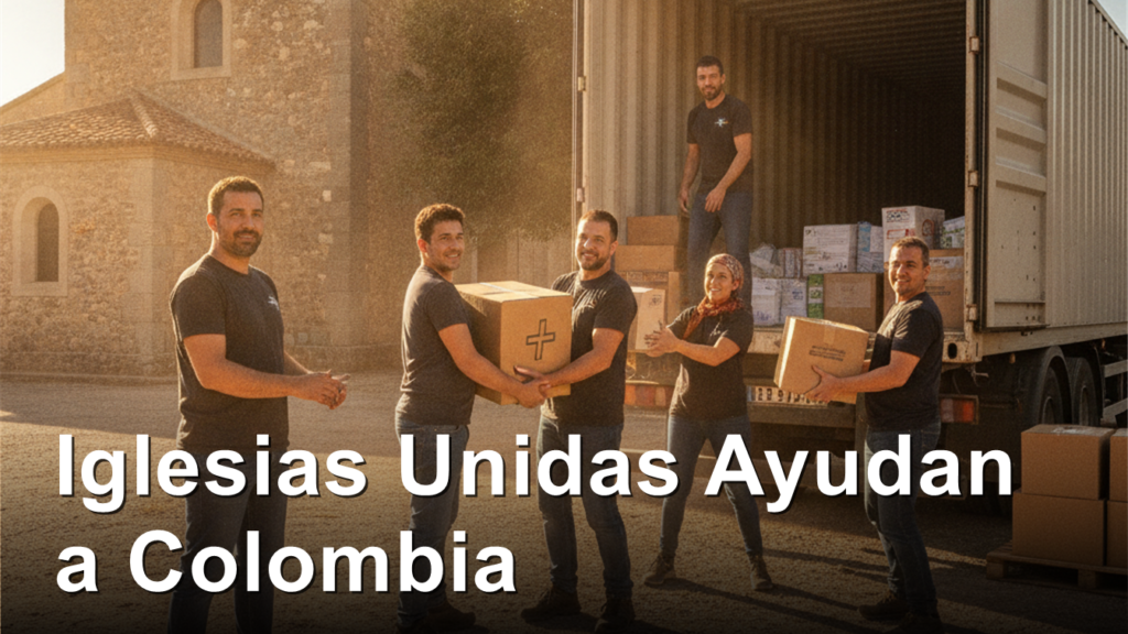Iglesias evangelicas ayudan a Colombia tras terremoto