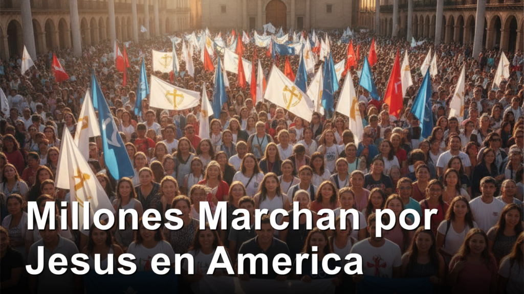 Marcha por Jesus reune a multitudes en America Latina