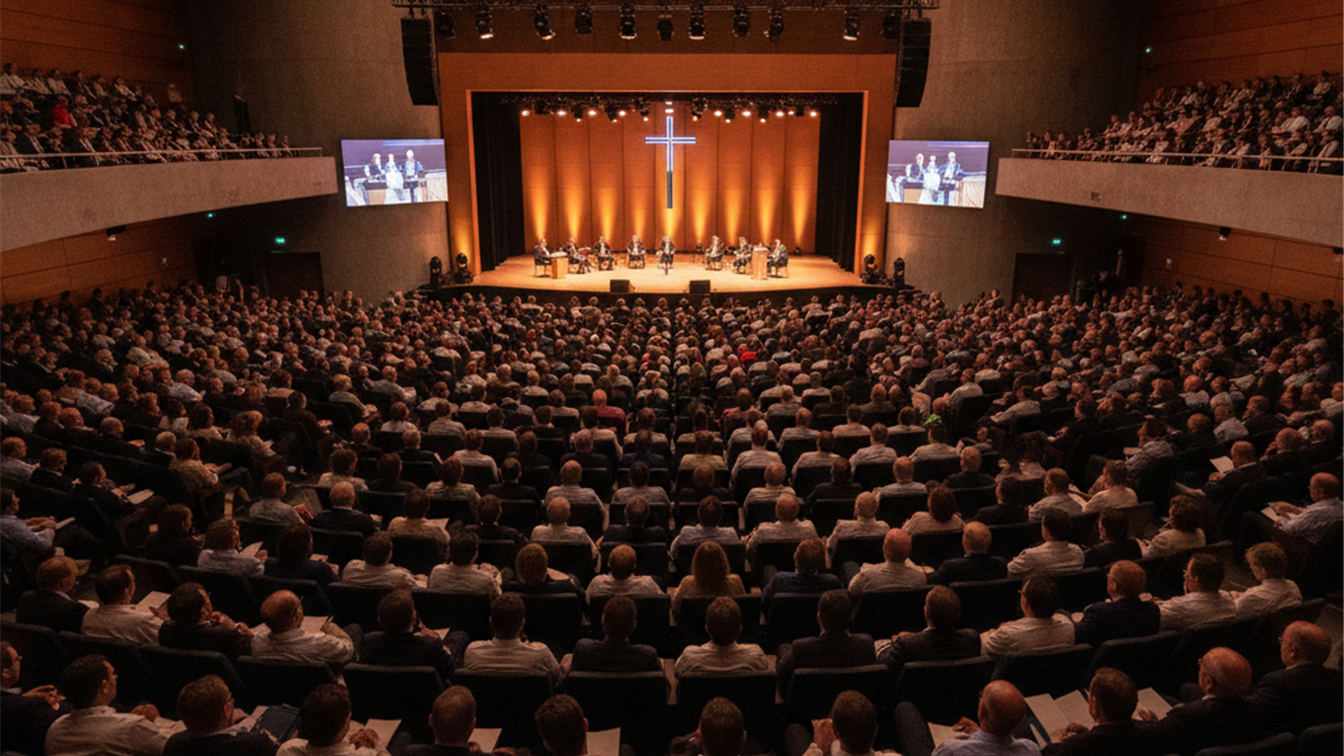 Festival de la Esperanza en Madrid, conferencia evangelica