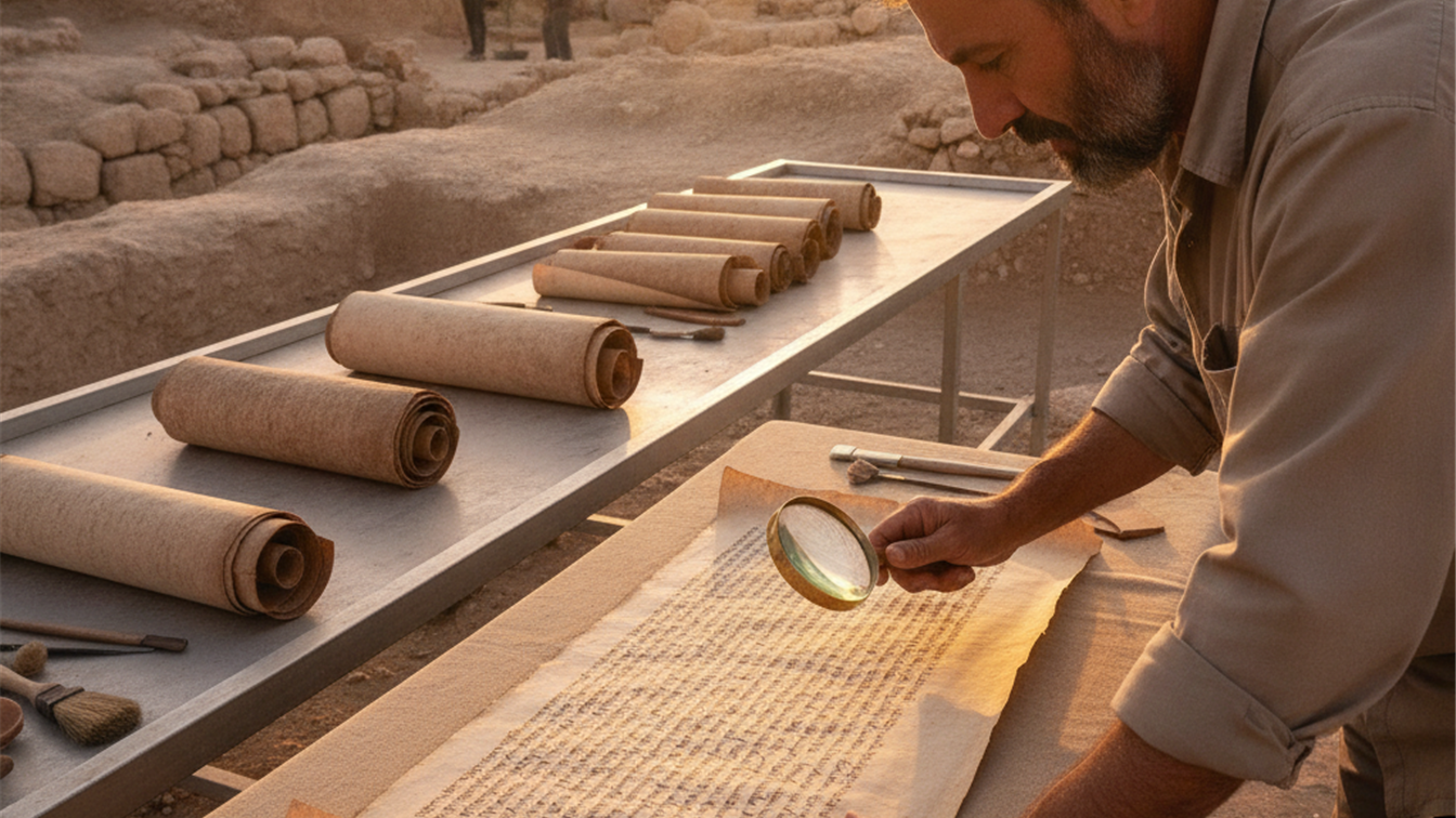 Arqueologia biblica - manuscritos antiguos descubiertos