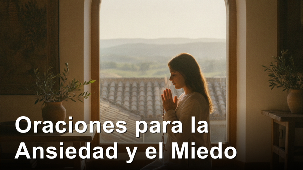 oraciones para la ansiedad y el miedo