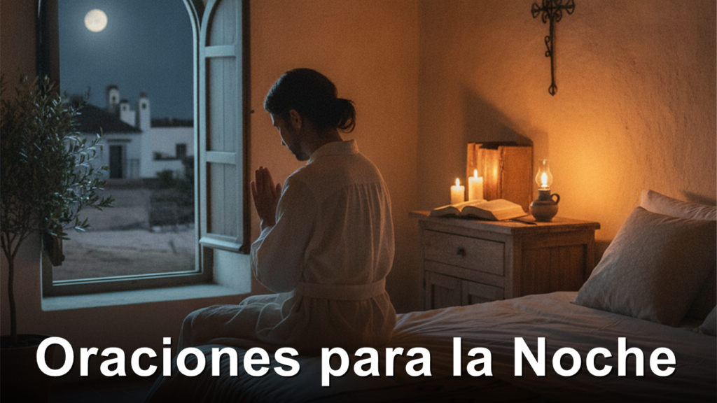 oraciones biblicas para la noche