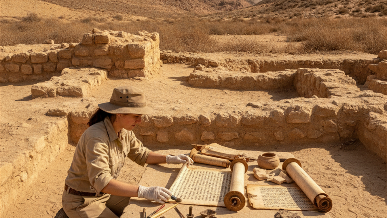 Arqueologia biblica excavacion Israel manuscritos biblicos 2026