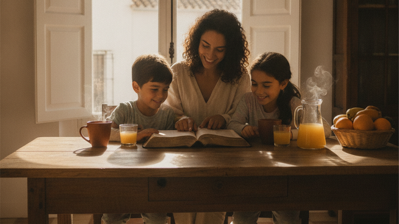 familia devocional manana biblia
