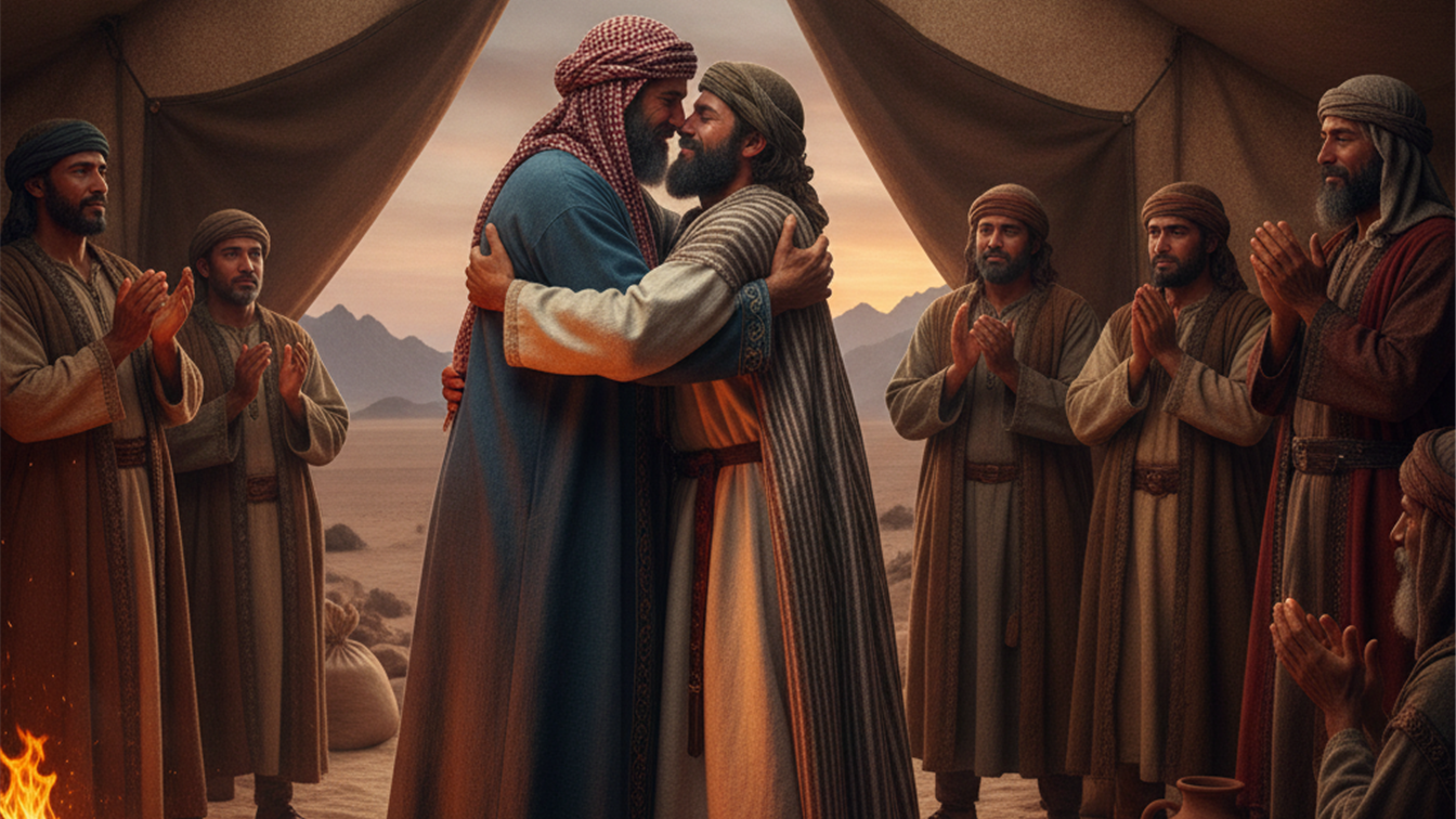 hermanos Jose reencuentro perdon Biblia