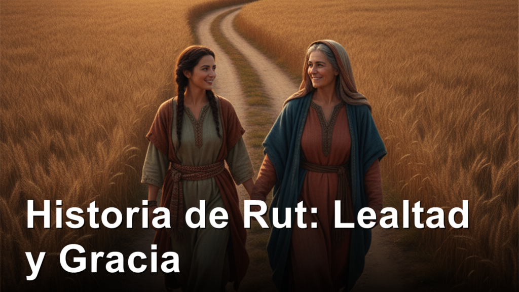 Historia de Rut lealtad gracia esperanza biblica