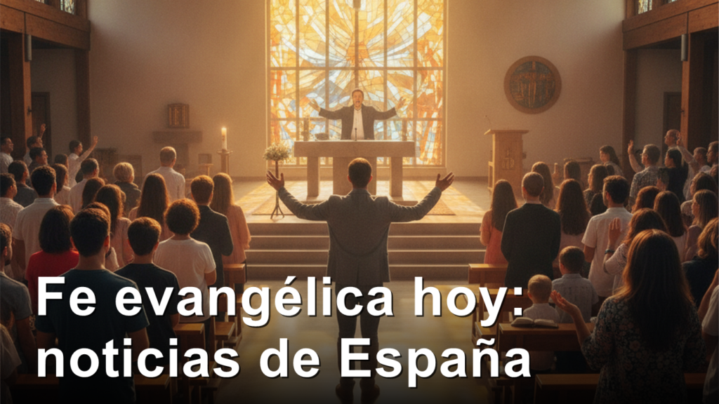 Noticias evangelicas Espana 25 septiembre 2026 pastor predicando