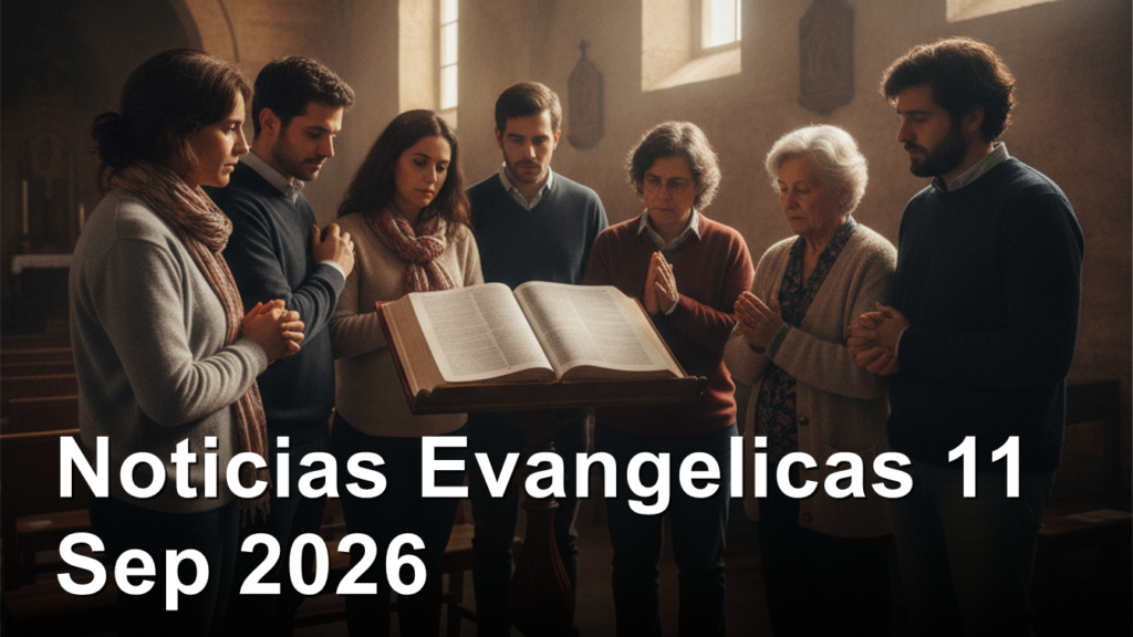 noticias evangelicas espana 11 septiembre 2026 iglesia