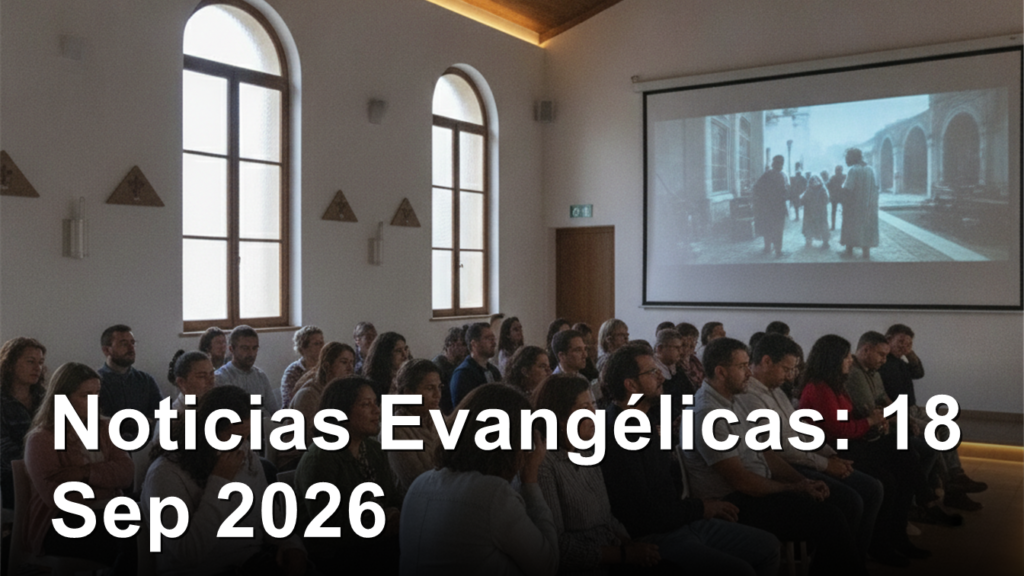 Noticias evangelicas espana 18 septiembre 2026