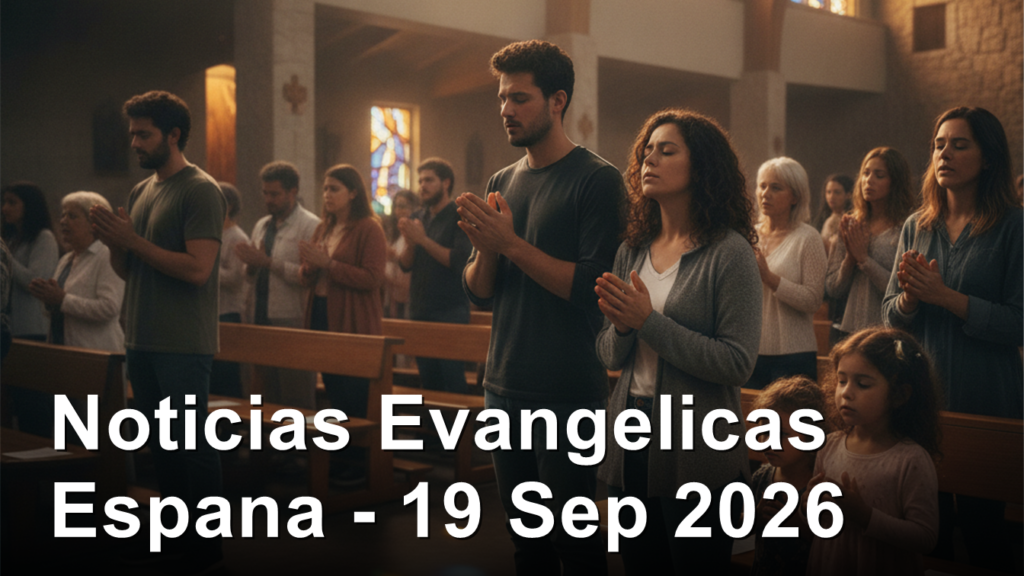 Noticias evangelicas espana 19 septiembre 2026