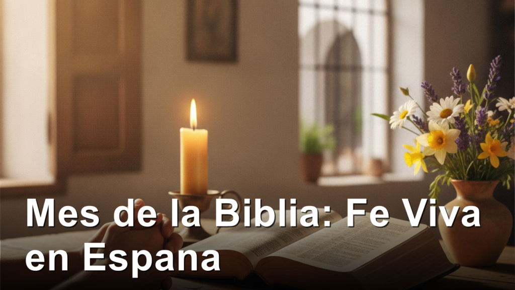 Noticias evangelicas espana septiembre 2026 Mes Biblia