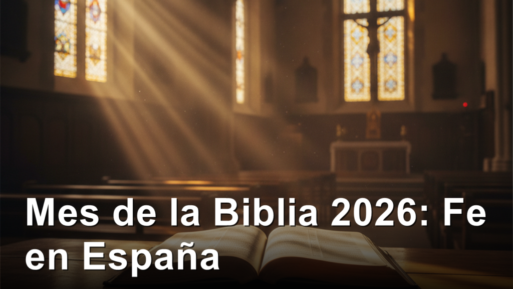 Noticias evangelicas espana septiembre 2026 Mes Biblia