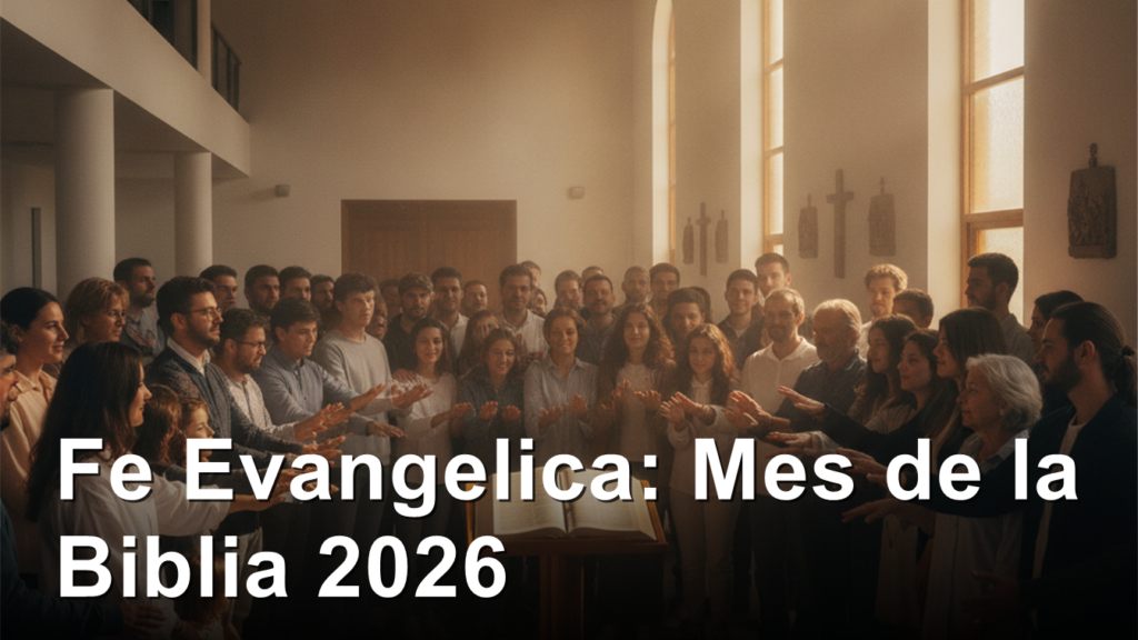 noticias evangelicas espana septiembre 2026 mes biblia