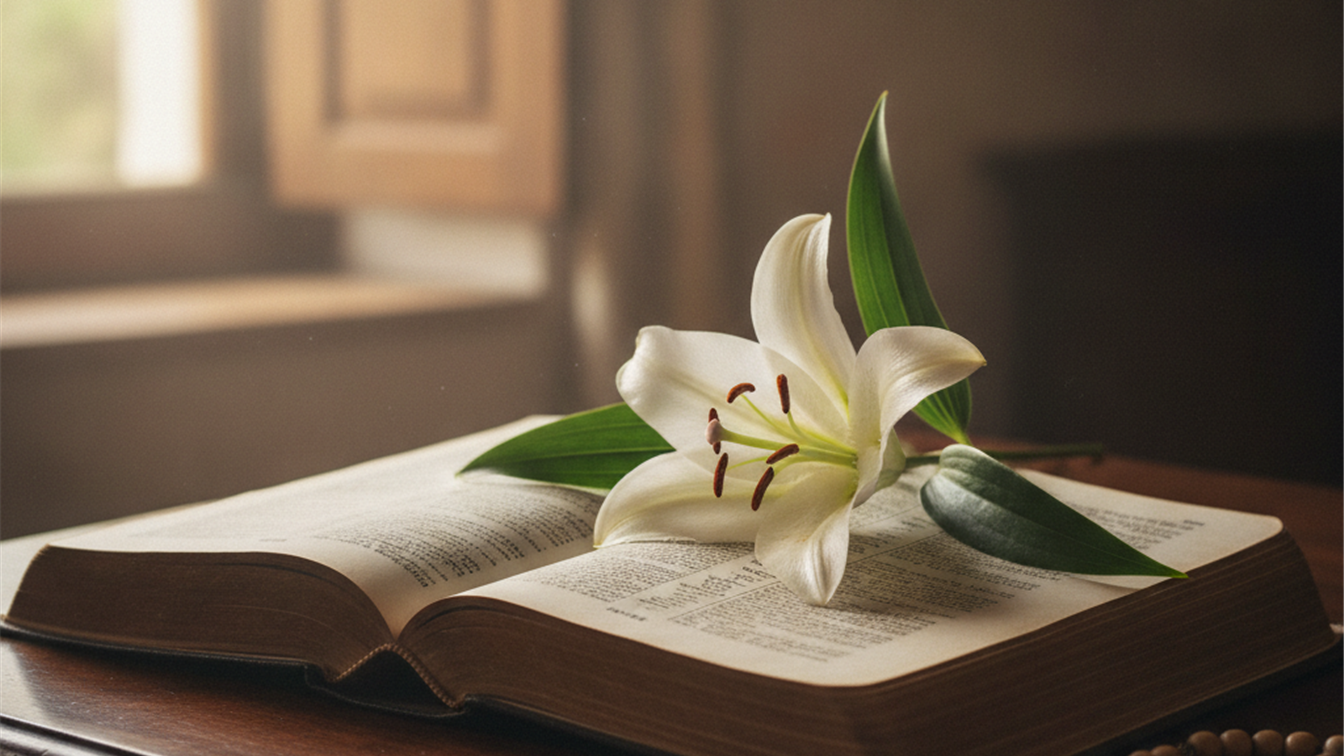 Biblia abierta en los Salmos versiculo de consuelo