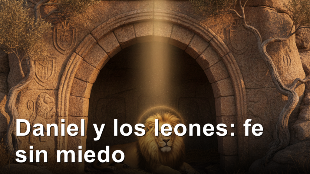 Daniel y los leones fe y valentia