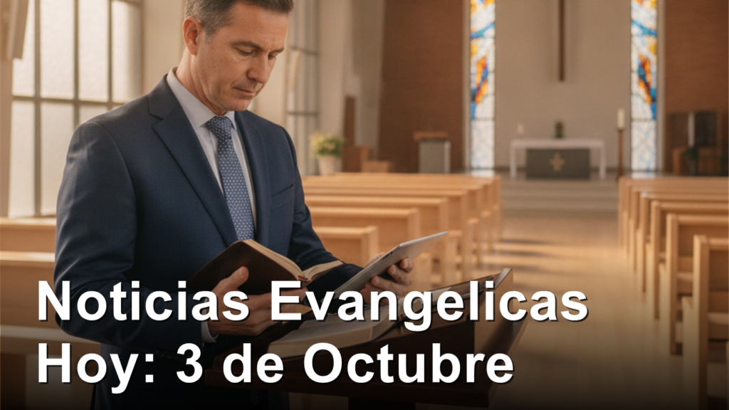 noticias evangelicas espana 3 octubre 2026