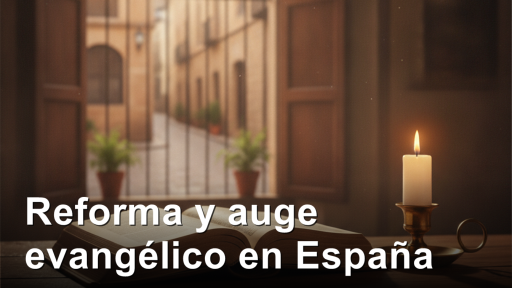 Biblia abierta sobre una mesa de madera